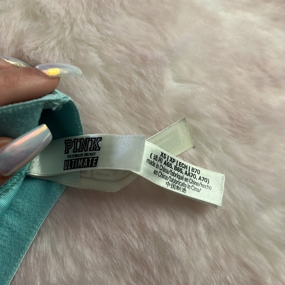 Pink victoria secret ultimate sports bra, Size:XS - Picture 3 of 3